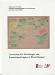 Titelblatt: Curriculum für Schulungen von Frauenbeauftragten in Einrichtungen